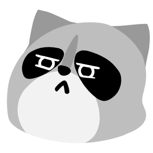 :blobraccoon_glare_sad: