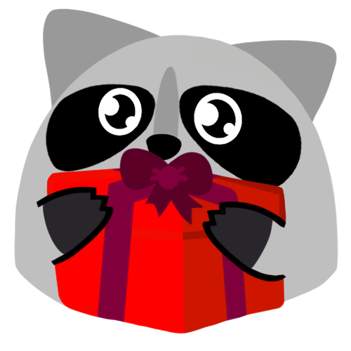 :blobraccoon_raccoongift: