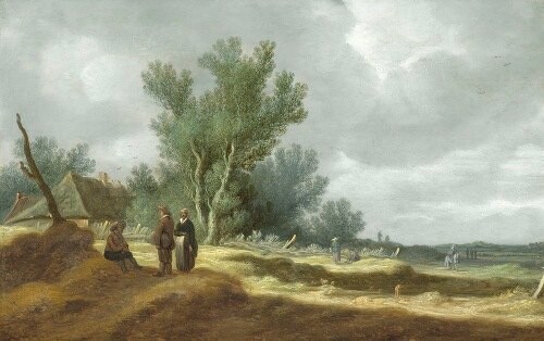 Pieter de Neyn, Dune Landscape (1631)