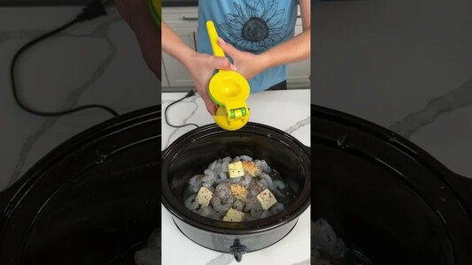 Crockpot shrimp scampi