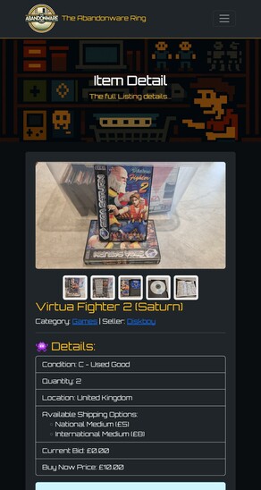 Classic Gaming Marketplace at Abandonware Ring
