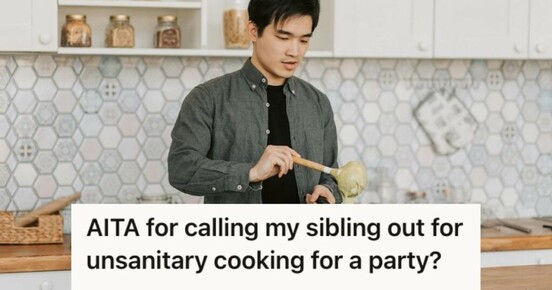 Man cooking pancakes in the kitchen