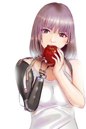 sauce: https://www.pixiv.net/en/artworks/78196779

#sfw #amputee #prosthesis 
 #disawaifu