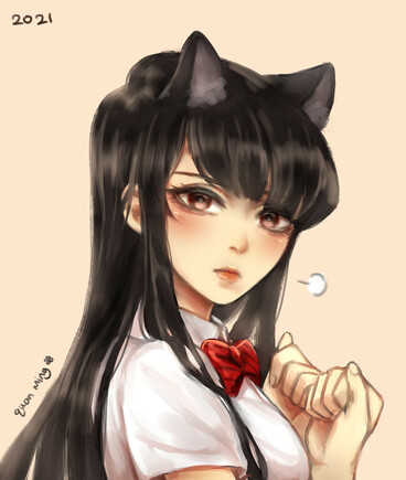 sauce: https://www.pixiv.net/en/artworks/93445399

#sfw #komisan #communicationdisorder 
 #disawaifu