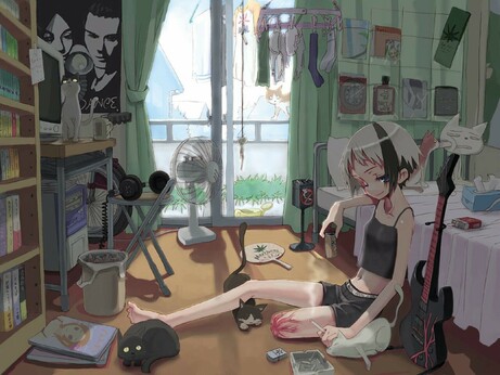 sauce: https://twitter.com/ononon/status/1123233740187037701/photo/1

#sfw #amputee #noeye #bikko 
 #disawaifu